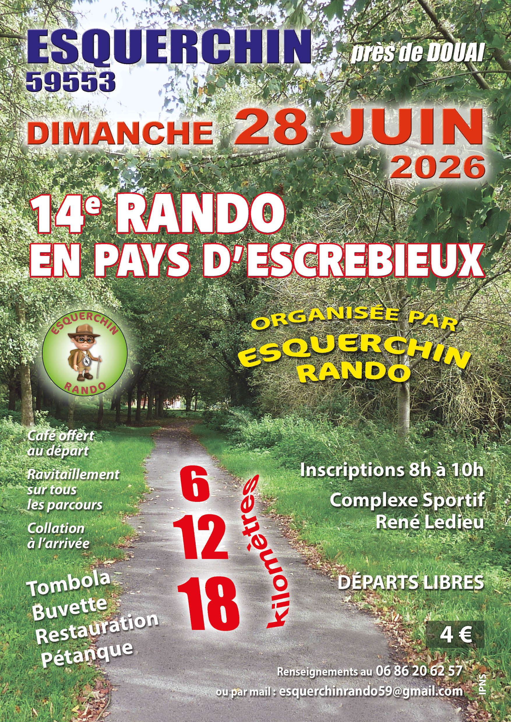 2026 28 JUIN MARCHE CLUB ESQUERCHIN RANDO