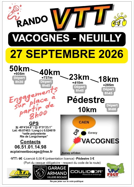 VTT Vacognes 2026