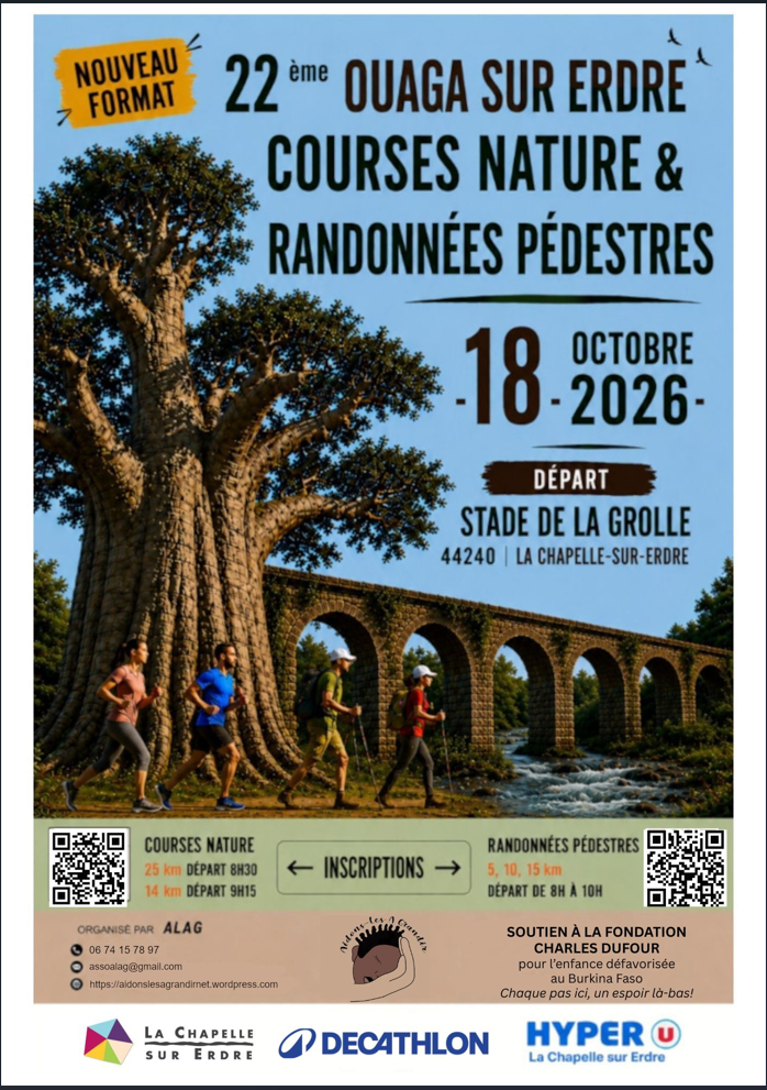 AFFICHE OUAGA SUR ERDRE