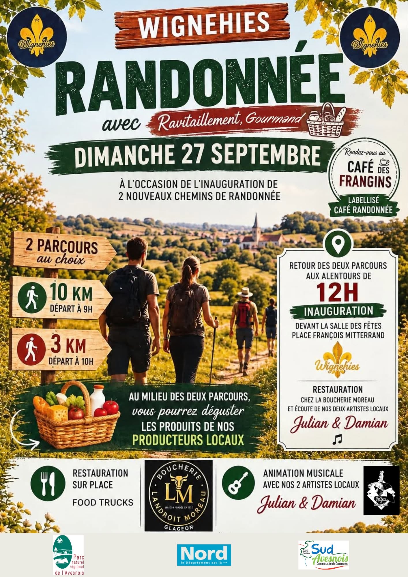 AFFICHE RANDONNEE