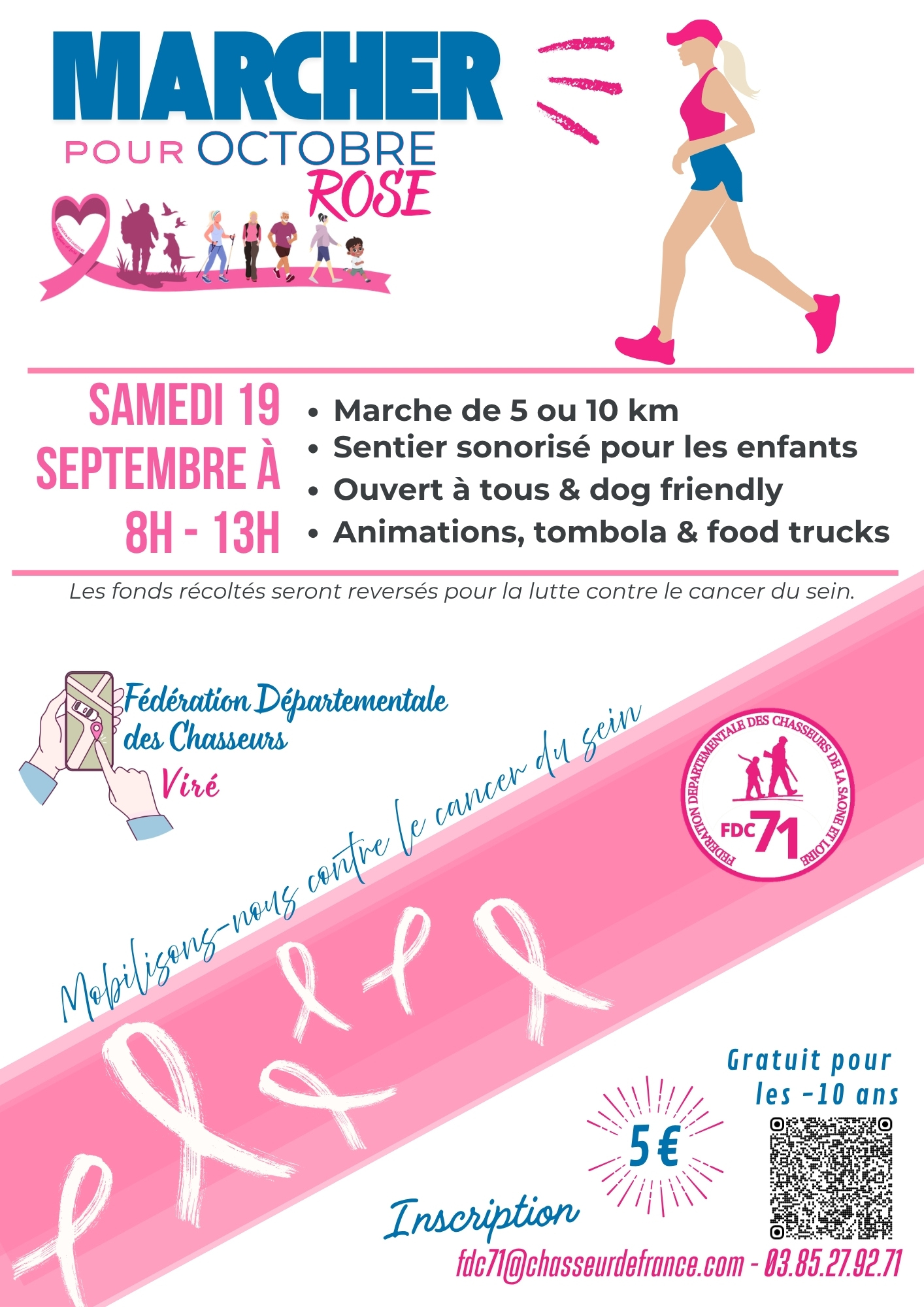 Affiche Octobre Rose