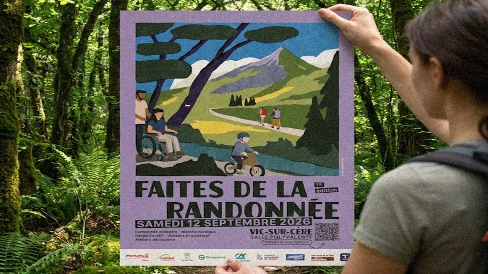 Fete de la randonnee dans le cantal deux parcours et cinq
